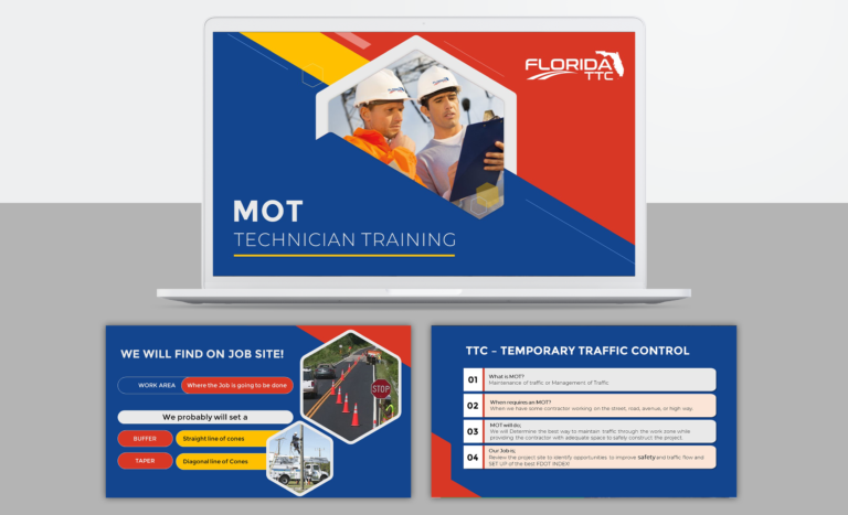 Mot Technician Training deck powerpoint presentation design